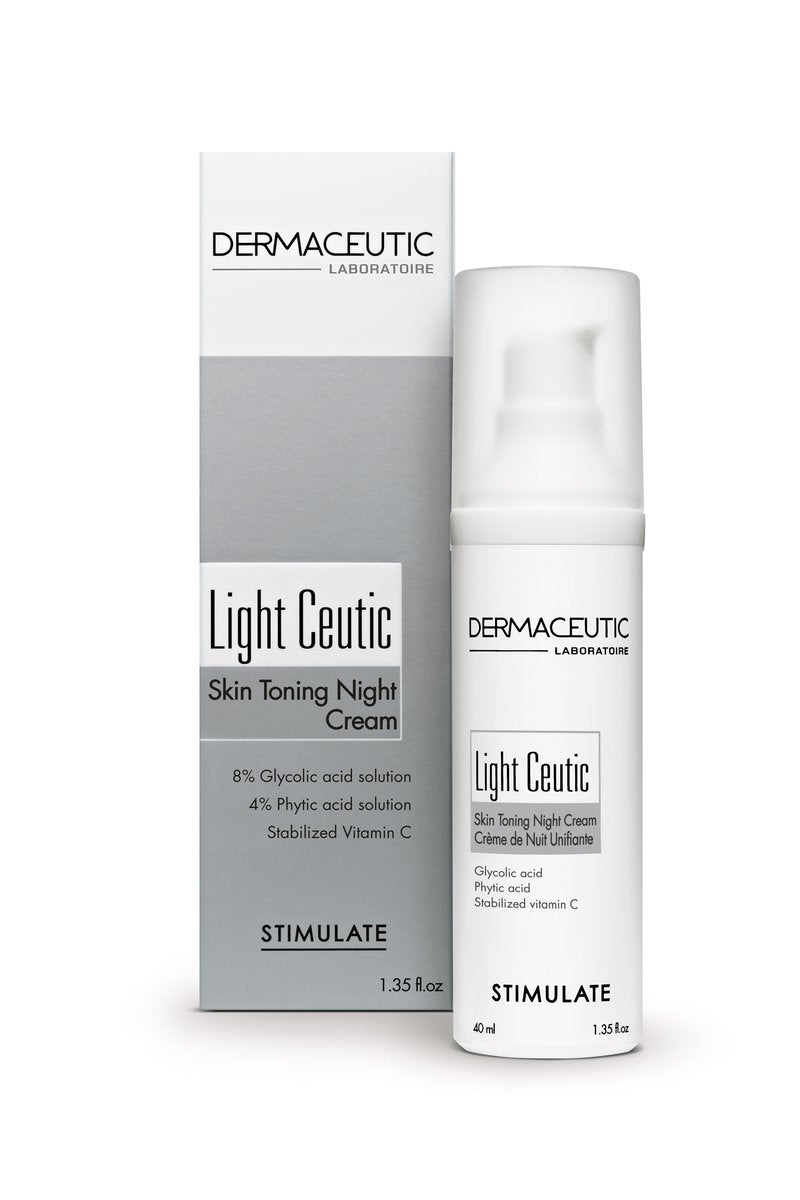 dermaceutic light ceutic skin toning night cream