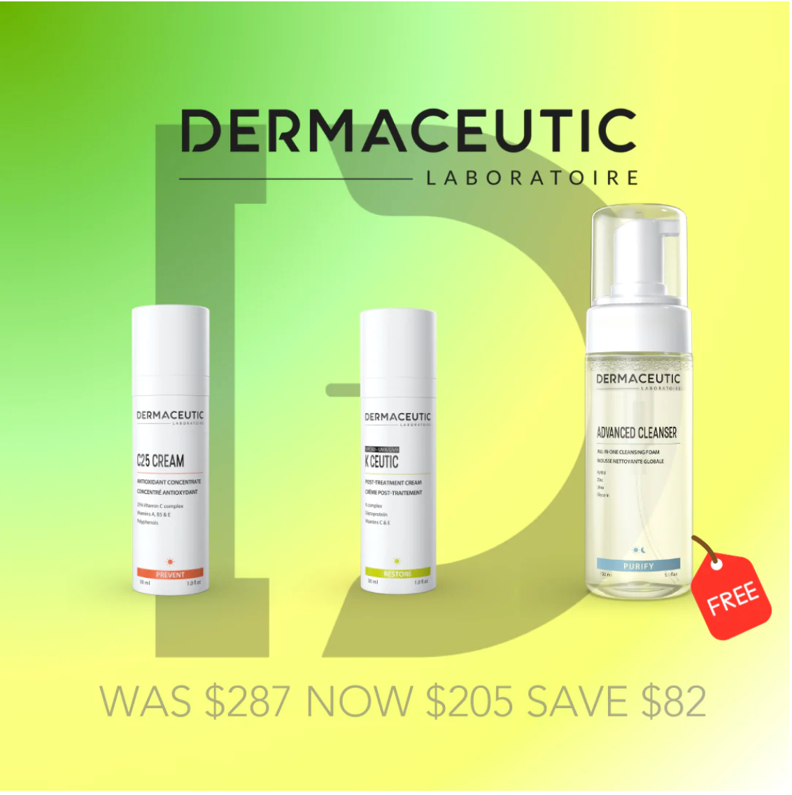 Dermaceutic Summer Essentials Skincare Kit