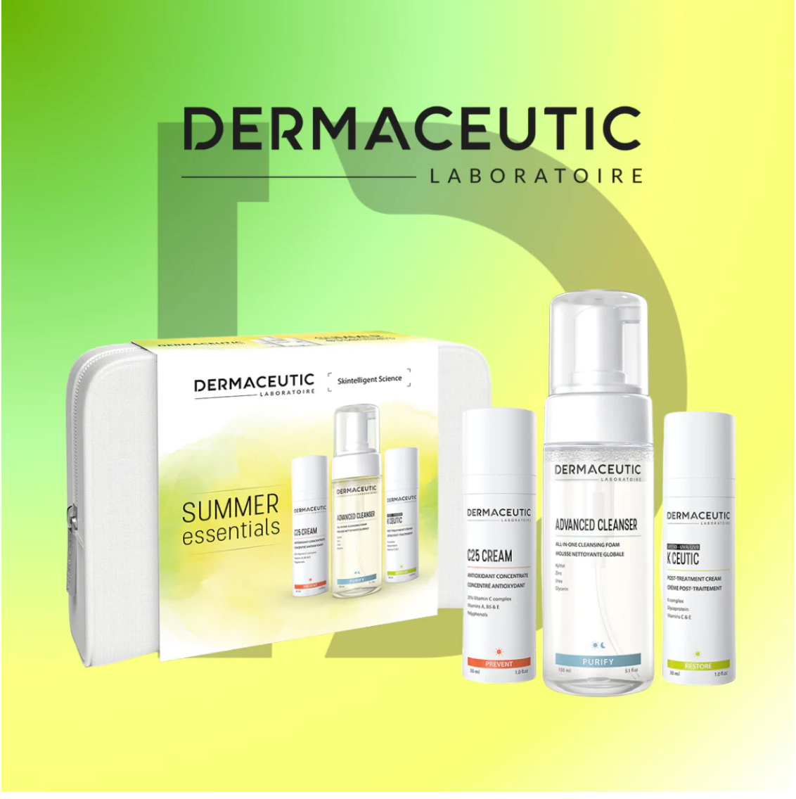 Dermaceutic Summer Essentials Skincare Kit