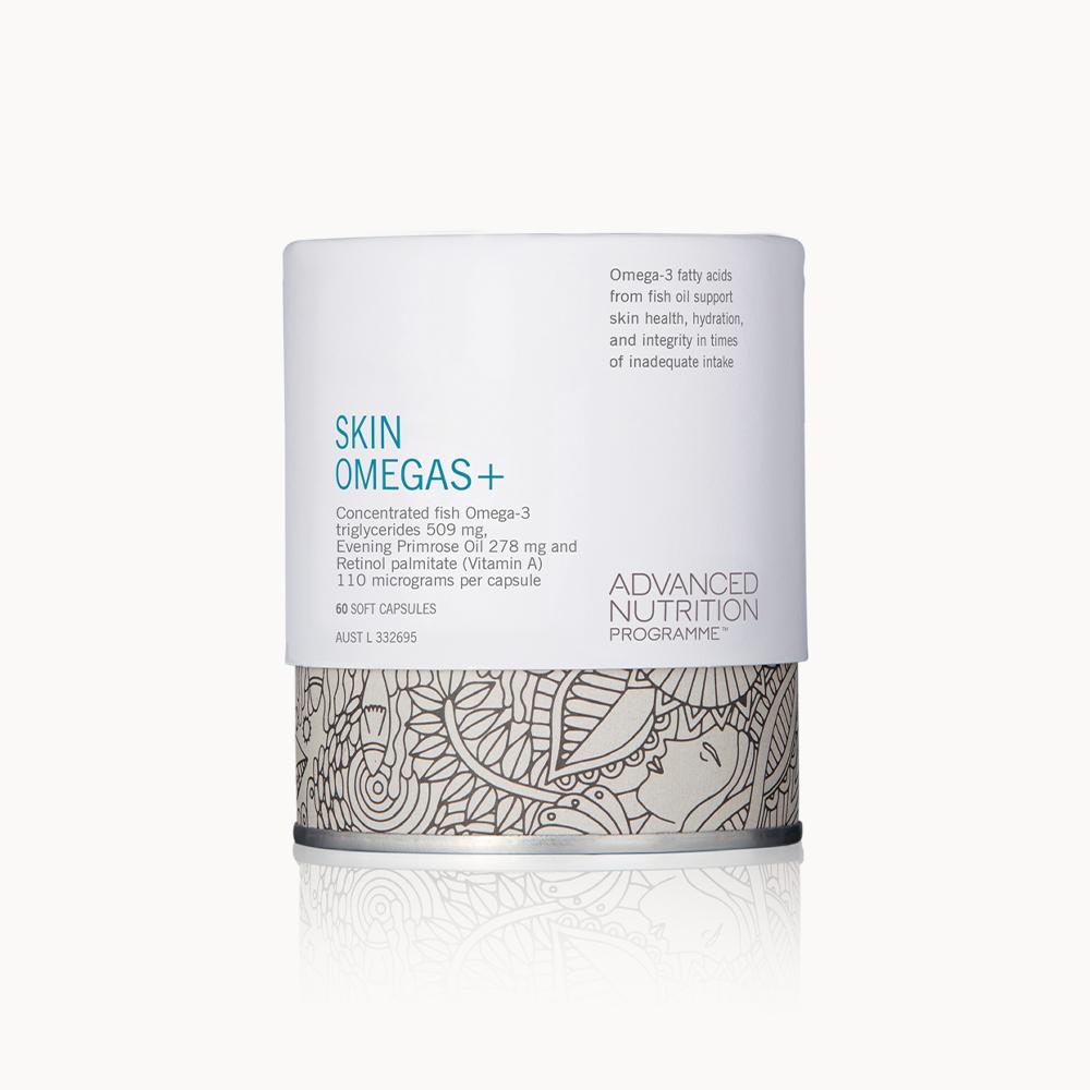 Omegas+ skin supplements
