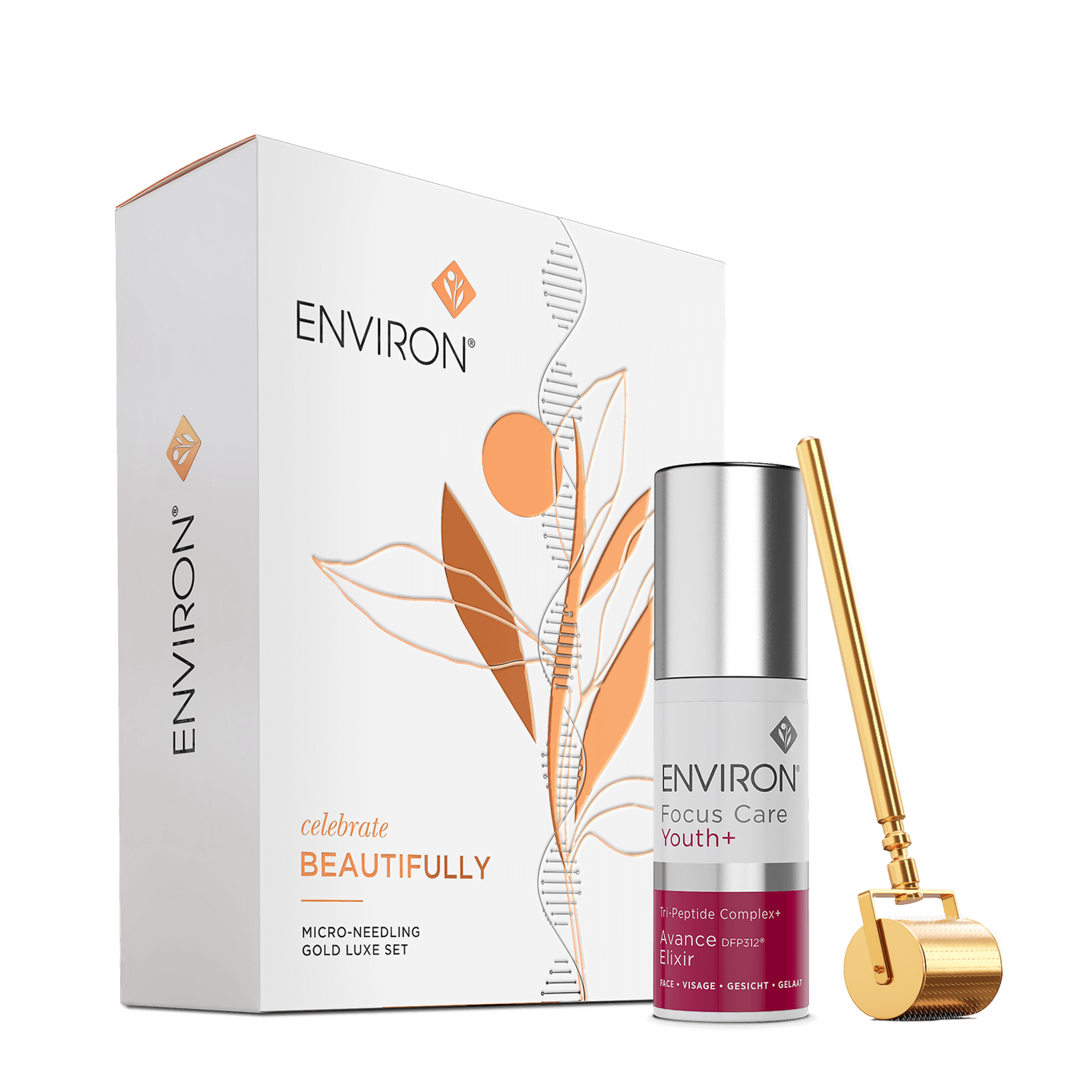 environ skincare micro-needling gold luxe set