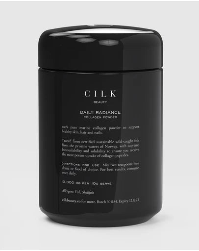 cilk beauty daily radiance collagen powder skin supplements